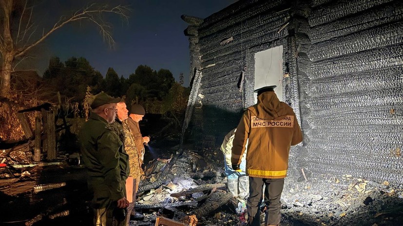 В Курганской области пьяный мужчина поджёг дом, погибли бабушка и два ребёнка