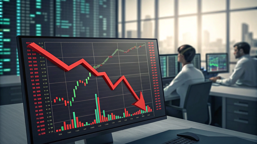 «Ъ»: индекс Мосбиржи снижался на рекордные за полгода 4,5%