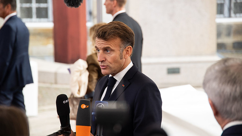 Профессор Дизен: Макрон пытается сохранить свой пост с помощью Киева