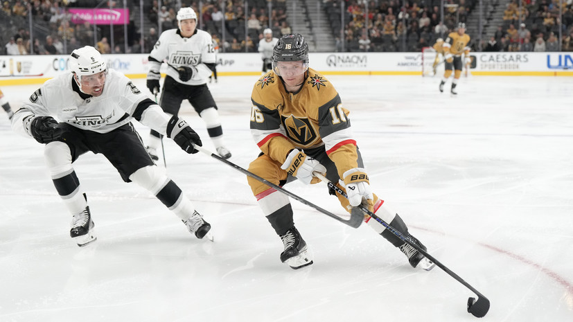 Хет-трик Дорофеева не спас «Вегас» от поражения в матче НХЛ с «Лос-Анджелесом»