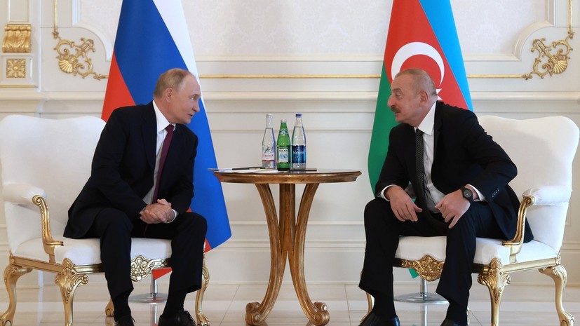 В Кремле заявили об оптимистическом настрое в преддверии встречи Путина и Алиева