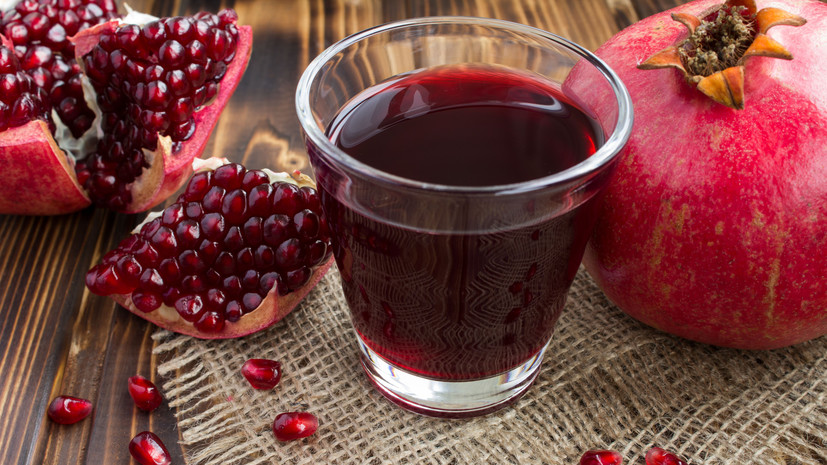 Диетолог Михалёва: гранатовый сок способствует снижению давления