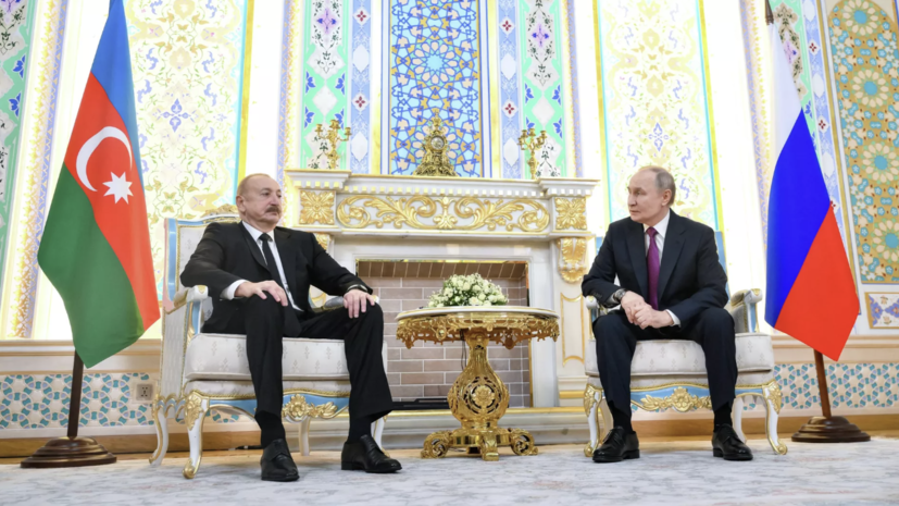 Путин напомнил Алиеву о своих извинениях за крушение AZAL в небе России