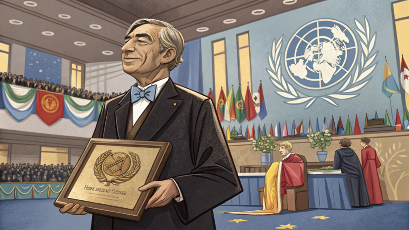 Le Monde: лауреата Нобелевской премии мира выбрали до соглашения по Газе