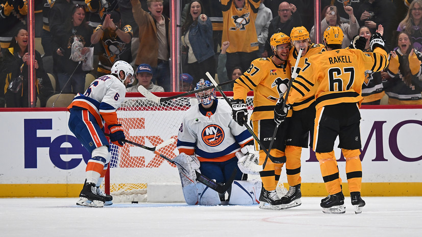 Три передачи Малкина помогли «Питтсбургу» одолеть «Айлендерс» в матче НХЛ