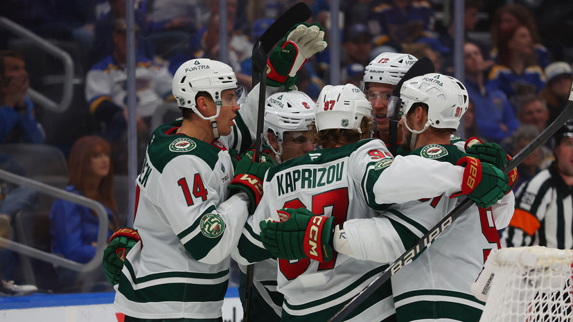 «Миннесота» разгромила «Сент-Луис» в матче НХЛ, у Капризова ассистентский хет-трик