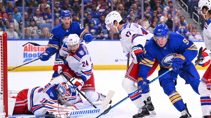 Шатаут Шестёркина и пас Панарина принесли «Рейнджерс» победу над «Баффало» в НХЛ