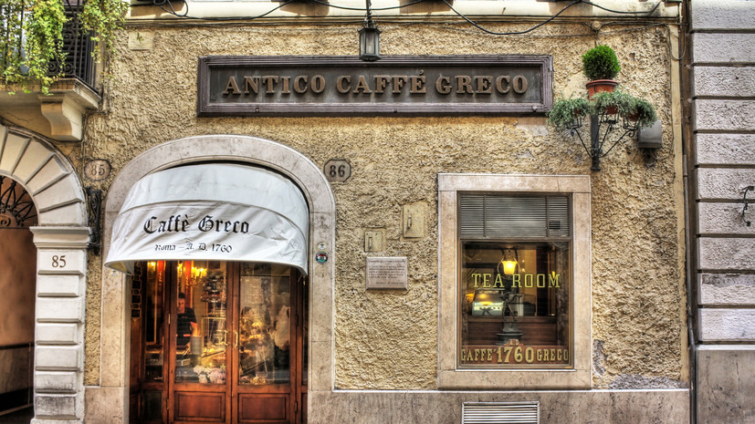 В Риме закрылось легендарное кафе, в котором Гоголь писал «Мёртвые души»