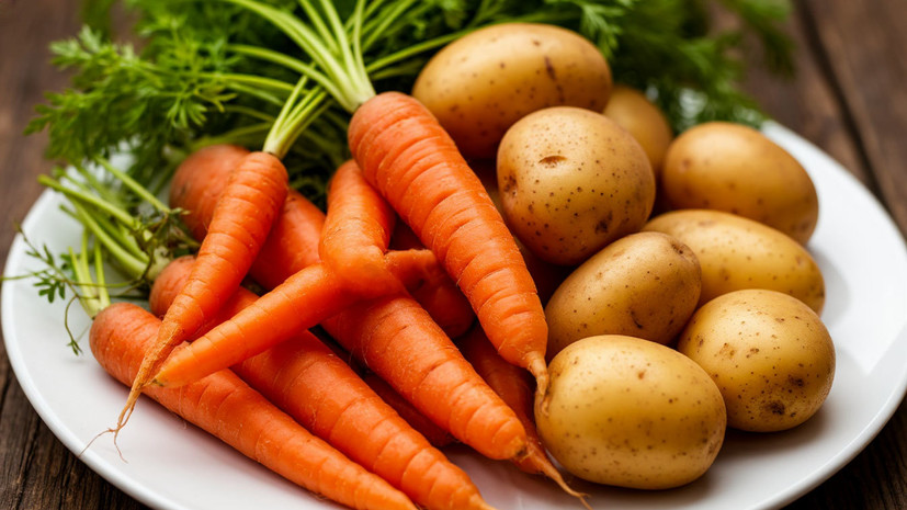 Росстат зафиксировал снижение цен на морковь и картофель в сентябре