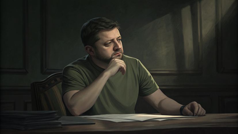 Зеленский: ночью ПВО Украины сбили на 20—30% меньше целей из-за метеоусловий