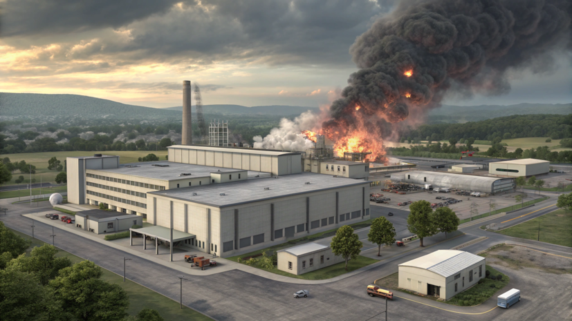 Взорвавшийся в США военный завод выпускал снаряды, замеченные на вооружении ВСУ