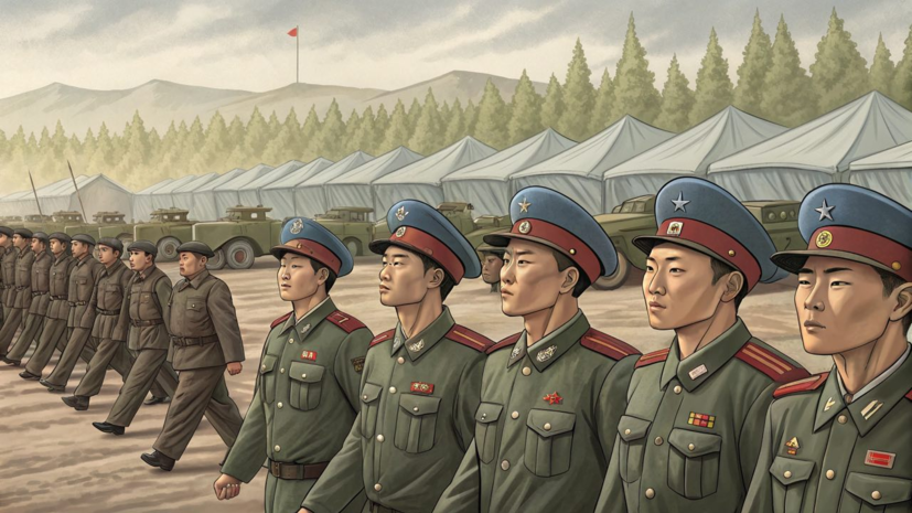 В КНДР презентовали межконтинентальную баллистическую ракету «Хвасонпхо-20»