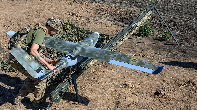 В Макеевке после атаки БПЛА практически полностью сгорел гипермаркет