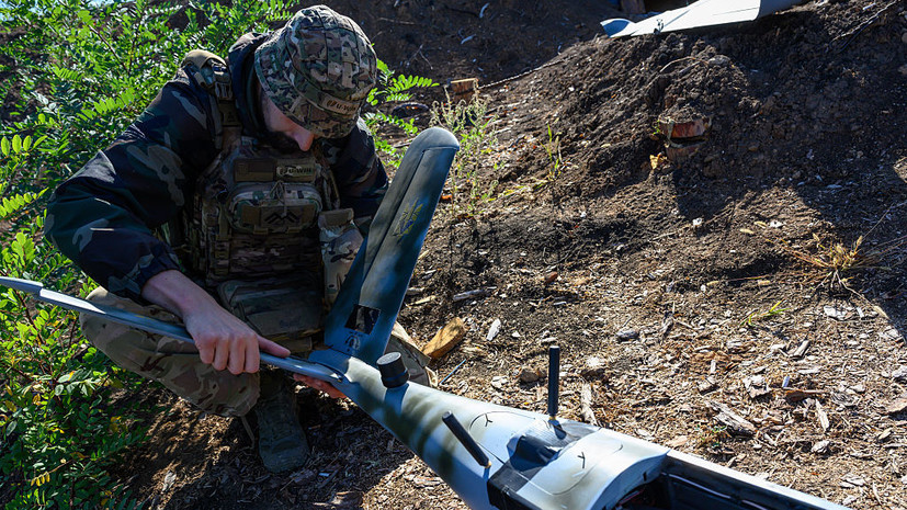 Сбитый БПЛА сдетонировал в посёлке Северном Белгородской области