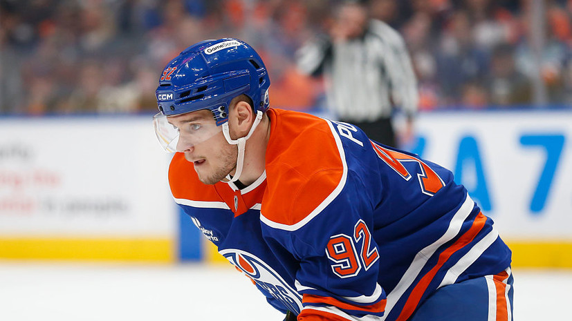 Пас Подколзина помог «Эдмонтону» переиграть «Ванкувер» в матче НХЛ