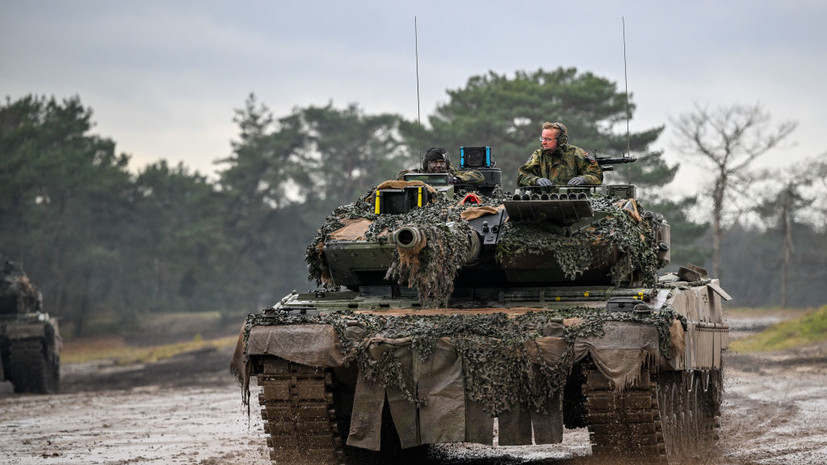 У ВСУ начали отбирать танки Leopard 2 для Нацгвардии Украины