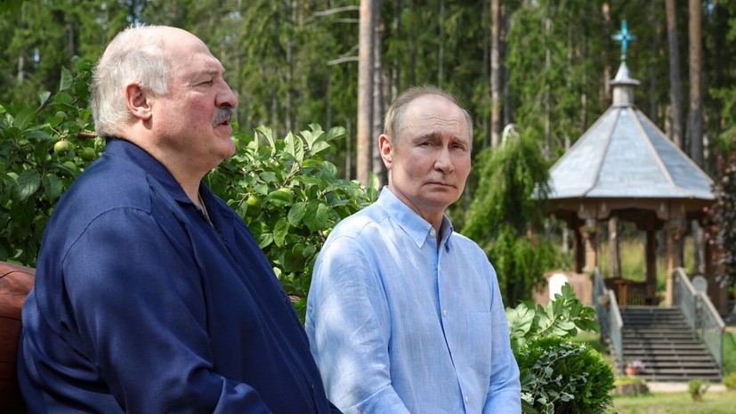Лукашенко намерен подарить Путину на день рождения картину с видами Валаама