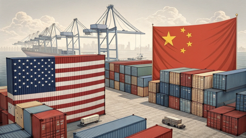 Товарооборот Китая и CША снизился на 15,6% в 2025 году