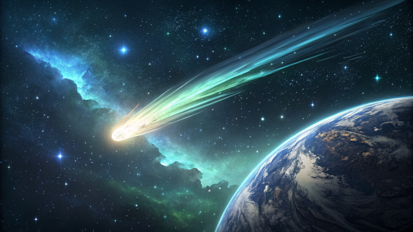 Астроном Еленин: сближающуюся с Землёй комету можно увидеть в бинокль