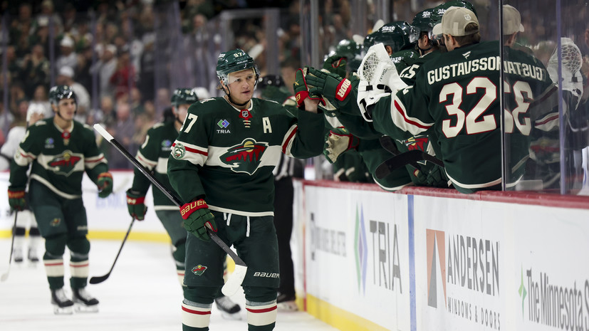 Гол Капризова и два ассиста Тарасенко позволили «Миннесоте» обыграть «Лос-Анджелес»