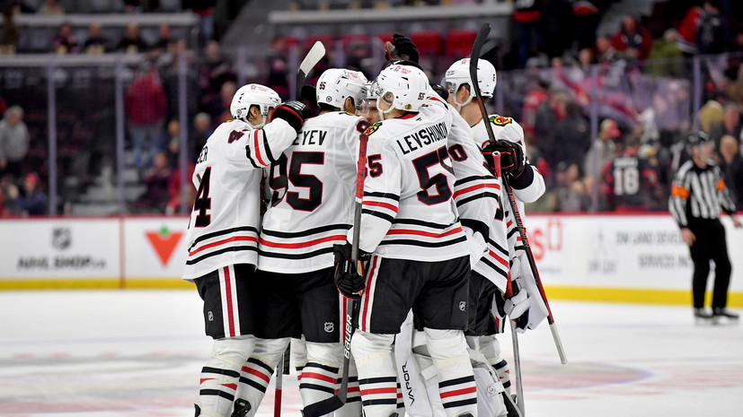 Дубль Михеева принёс «Чикаго» победу над «Ютой» в НХЛ