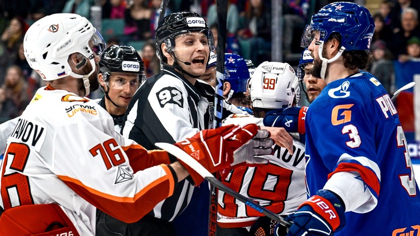 «Взятие ворот зафиксировано ошибочно»: в КХЛ пожизненно отстранили судью на фоне скандала в матче СКА — «Автомобилист»