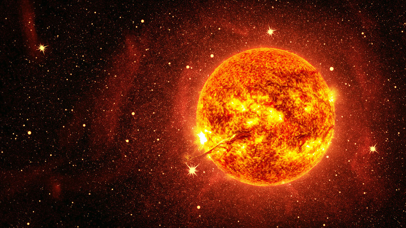 На Солнце зафиксирована сильная вспышка класса M