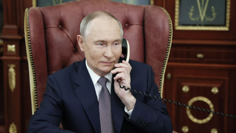 Путин провёл телефонный разговор с президентом Казахстана Токаевым