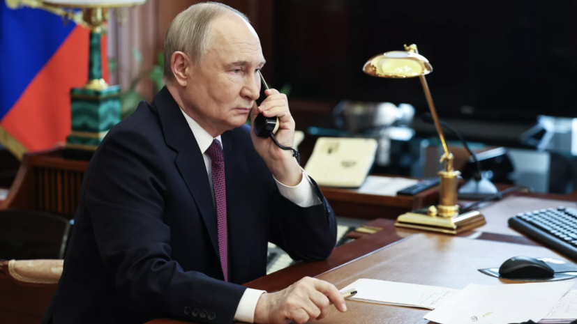 Путин и президент Узбекистана провели телефонный разговор