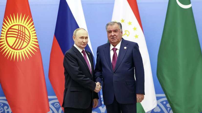 Путин поблагодарил Рахмона за тёплый приём в ходе своего визита в Таджикистан