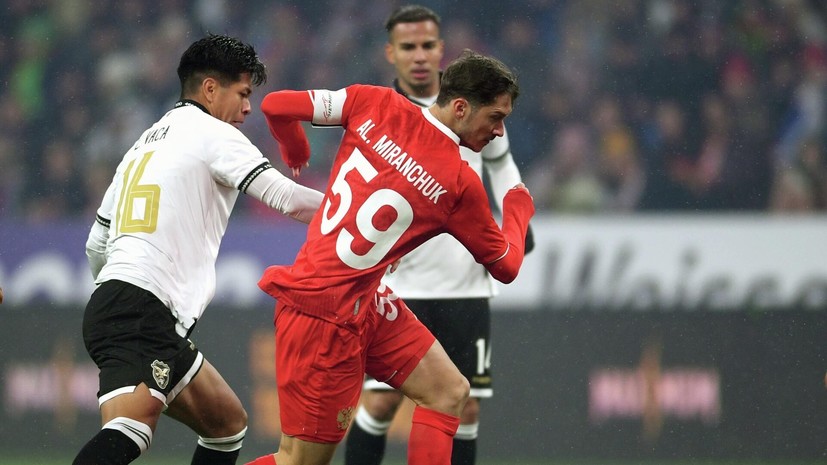 Карпин — о разгромной победе над Боливией: первый тайм понравился, второй — не так