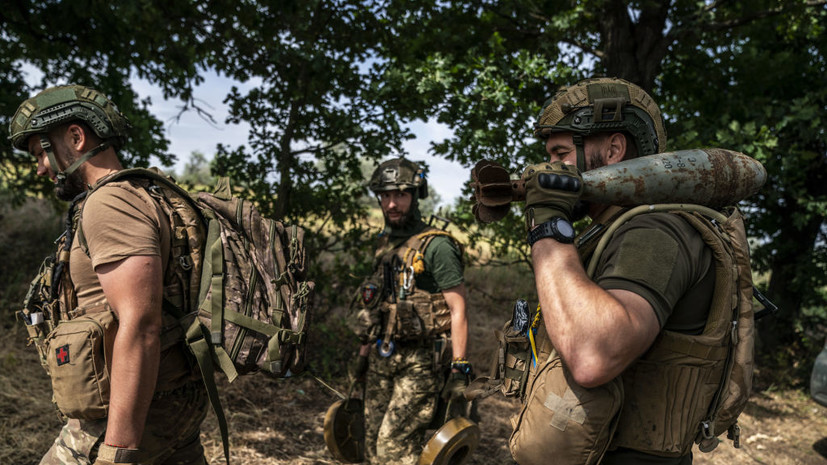 РИА Новости: ВСУ дистанционно минируют Херсонскую область натовскими минами