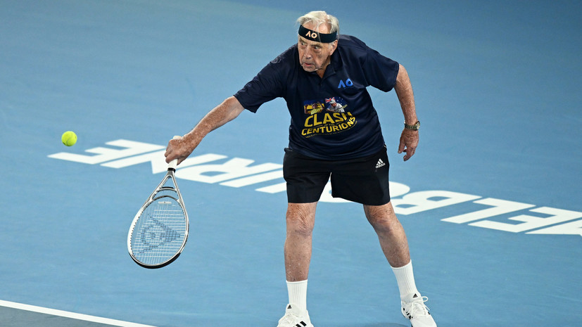 97-летний и 102-летний теннисисты провели самый возрастной матч в истории