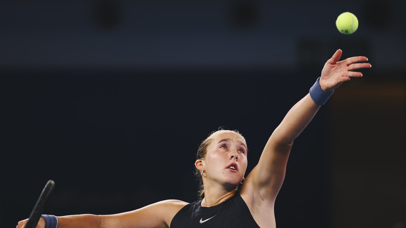 Мирра Андреева проиграла 219-й ракетке мира в 1/8 финала турнира WTA в Нинбо