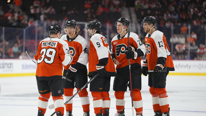 «Филадельфия» проиграла «Виннипегу», Мичков забил первый гол в сезоне