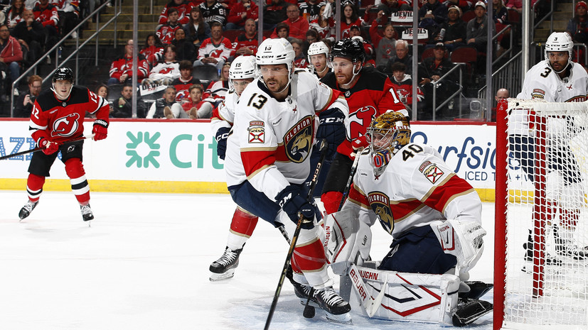 30 сейвов Тарасова не спасли «Флориду» в матче с «Нью-Джерси» от третьего поражения подряд