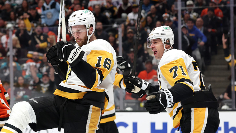 Первая в сезоне шайба Малкина помогла «Питтсбургу» победить «Лос-Анджелес»