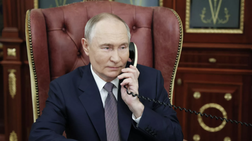 Путин провёл телефонный разговор с Орбаном