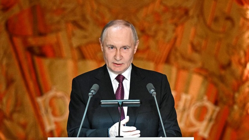 Путин передал привет семье участника СВО, являющегося потомком Николая I