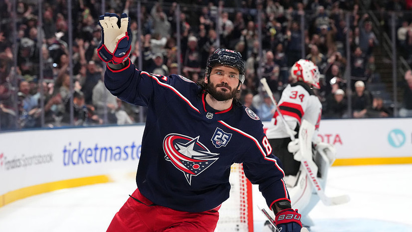 Гол Марченко помог «Коламбусу» победить «Тампу» в матче НХЛ