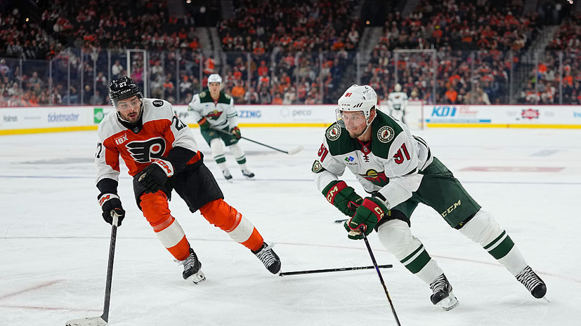 Гол Тарасенко не спас «Миннесоту» от поражения в игре с «Филадельфией»