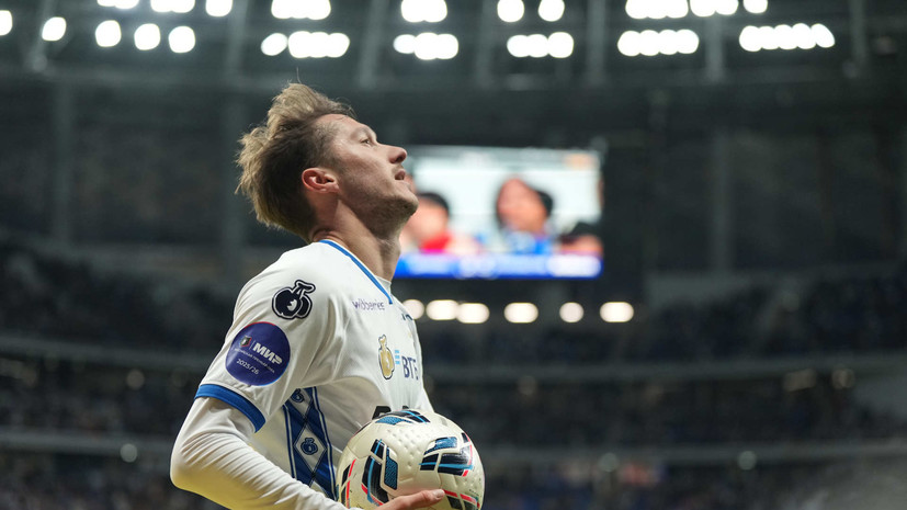 Антон Миранчук покинул стадион на костылях после матча «Динамо» с «Ахматом»