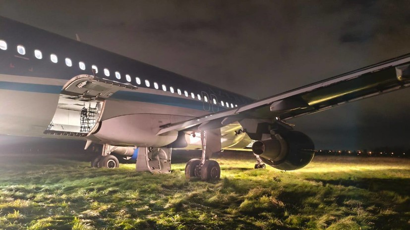 Прокуратура организовала проверку после аварийной посадки самолёта в Пулково