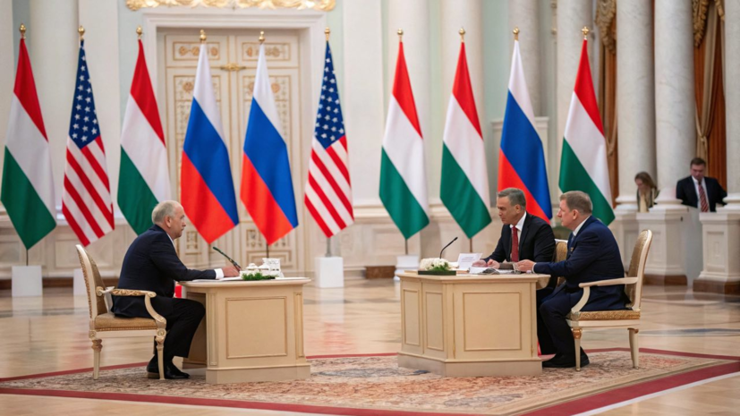 Песков заявил, что встреча России и США будет в Венгрии из-за хороших отношений