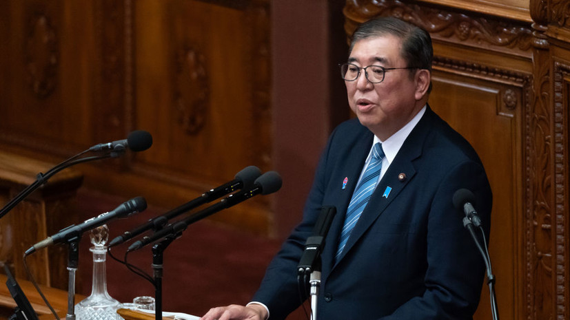 Kyodo: правительство японского премьера Исибы ушло в отставку