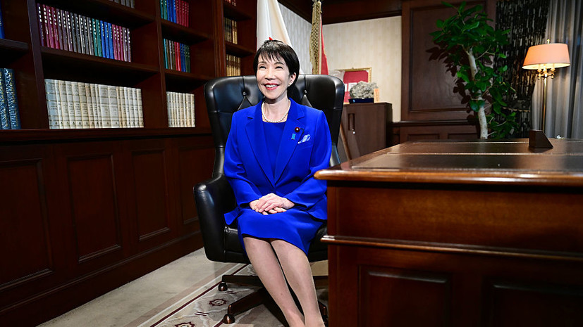 Санаэ Такаити стала первой в истории Японии женщиной-премьер-министром