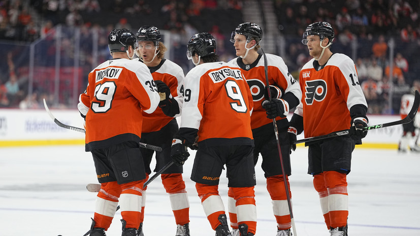 Передачи Мичкова и Замулы помогли «Филадельфии» обыграть «Сиэтл» в матче НХЛ