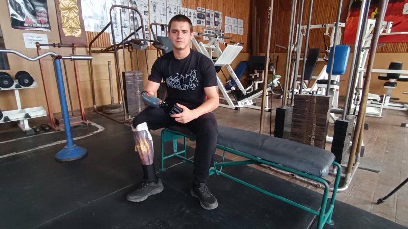Потерявший руку и ногу доброволец из ДНР вернулся в спорт