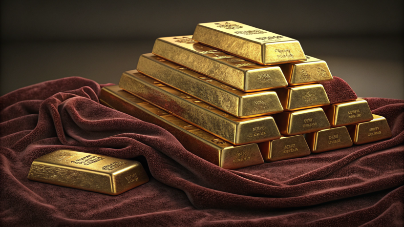 Стоимость золота опустилась ниже $4100 впервые с 13 октября