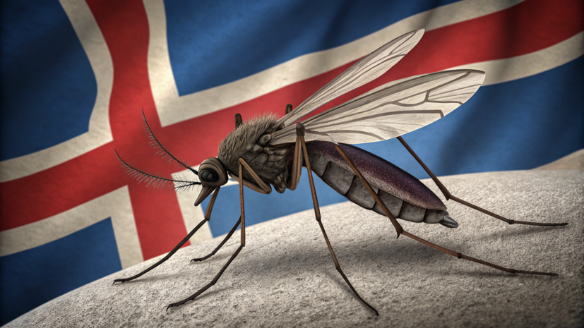 RUV: в Исландии впервые обнаружены комары